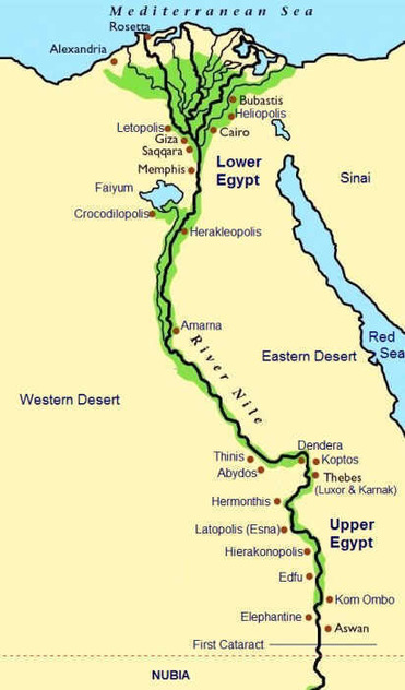 Ancient Egypt Geography Location